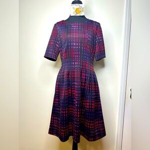 Jessica Howard dress, size 12 red, pink, purple, black